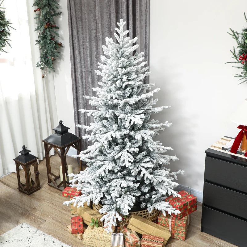 Sapin de Noël Neige Branchedorée 180cm