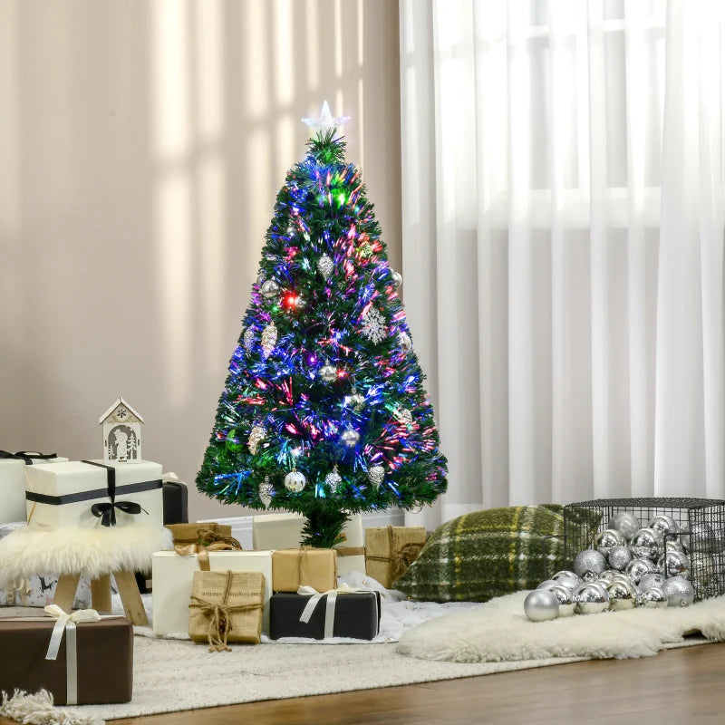 Sapin de Noël Branchedorée 120cm Lumineux