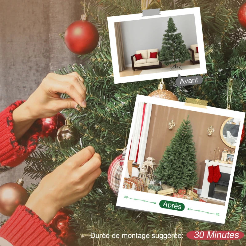 Sapin de Noël Branchedorée 210cm