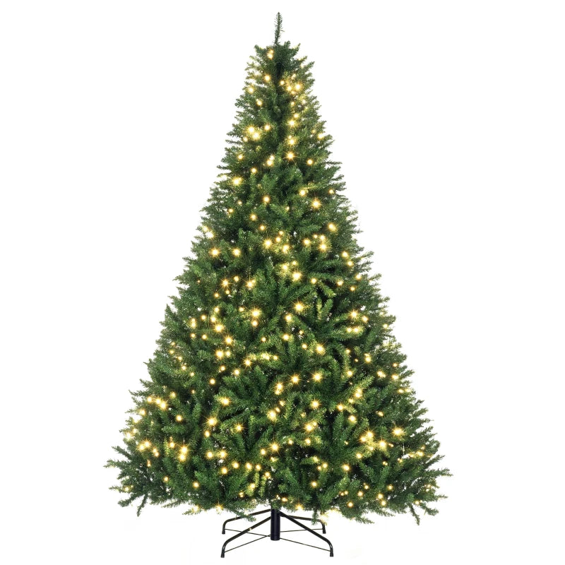 Sapin de Noël Branchedorée 210cm Lumineux
